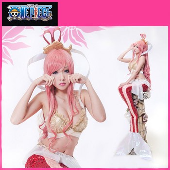 one piece ワンピースコスプレ衣装 one piece ワンピース 人魚姫 しらほし姫 コスプレ衣装通販 格安販売 cos ya ショッピング