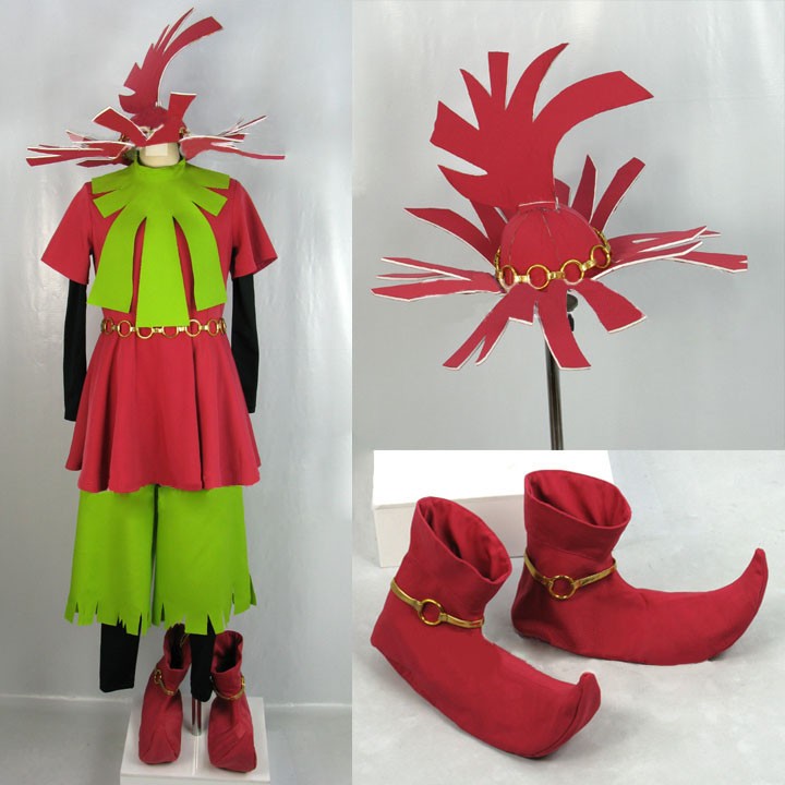 ゼルダの伝説 ムジュラの仮面 スタルキッド 風 コスプレ衣装