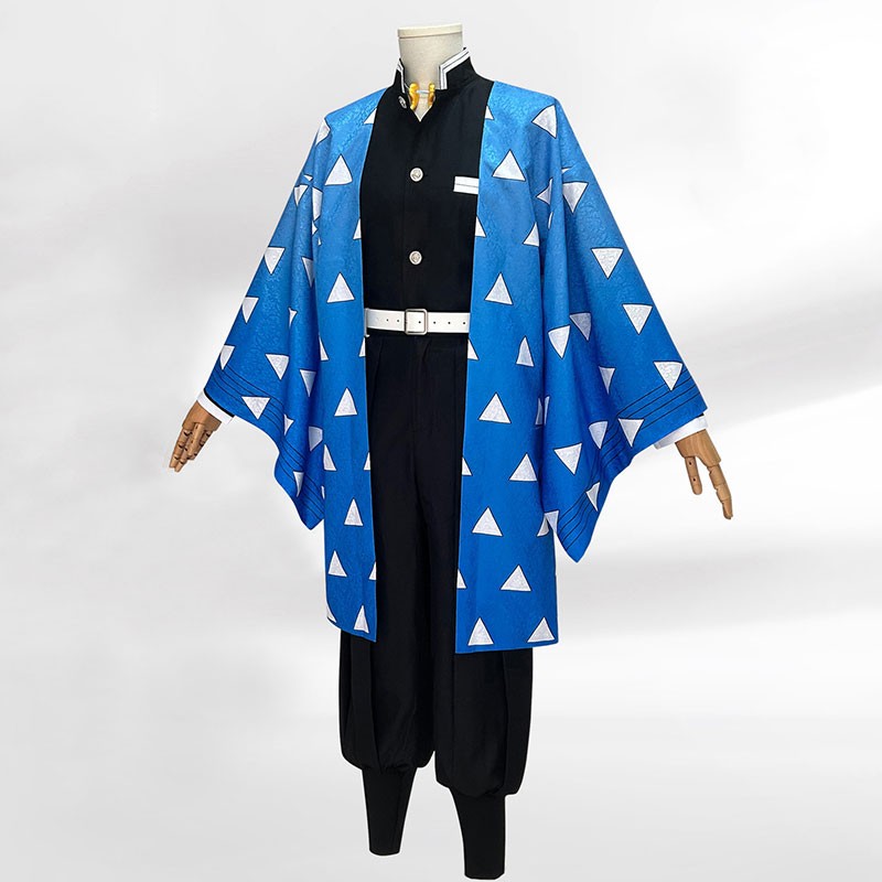 鬼滅の刃 雷の呼吸 獪岳 かいがく キャラクターコスチューム 男女兼用 鬼殺隊隊服 羽織