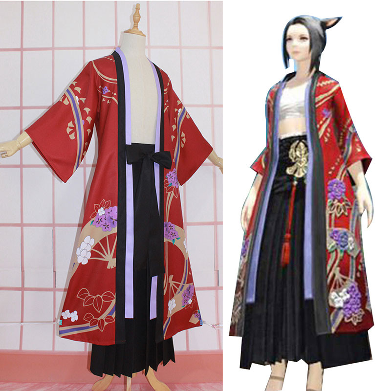 Final Fantasy　ファイナルファンタジー　風雅　コスチューム　羽織　和服　サテン