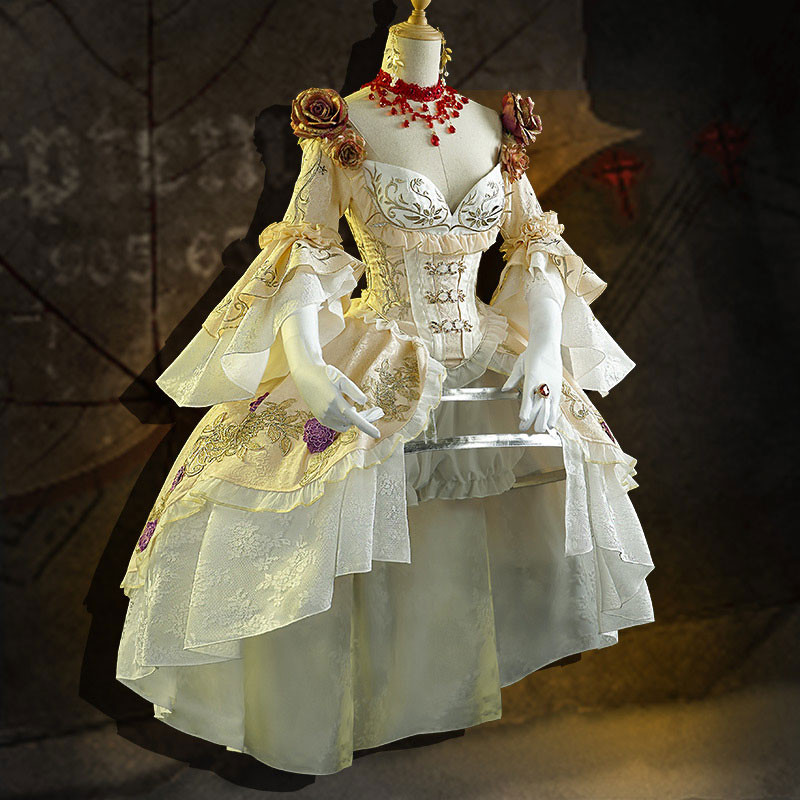 【おすすめ】Identity　V　血の女王　血祭り　コスプレ衣装　マリー　洋服