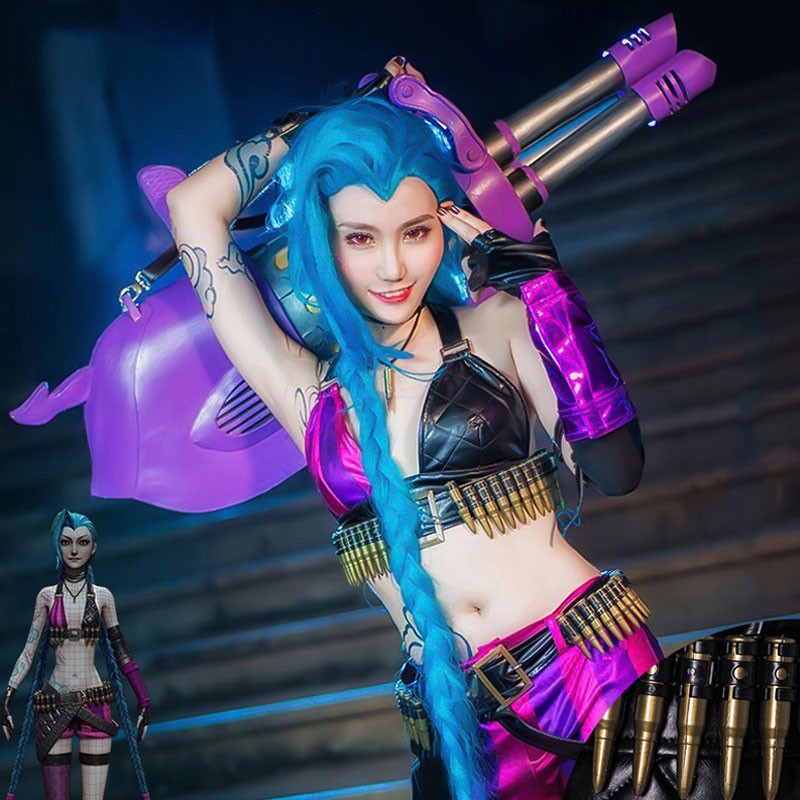 League of Legends　LoL　暴走パンクガール　ジンクス　jinx　コスチューム