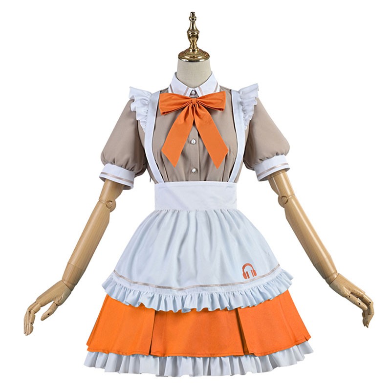 ラブライブ！　Love Live! 　澁谷 かのん　コスプレ衣装　メイド服　かわいい　萌え　コスチューム