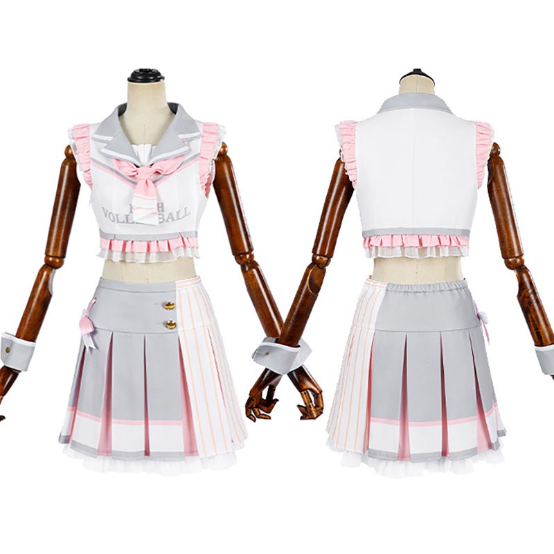 ラブライブ 南ことり コスプレ衣装 かわいい コスチューム 応援部 軽装