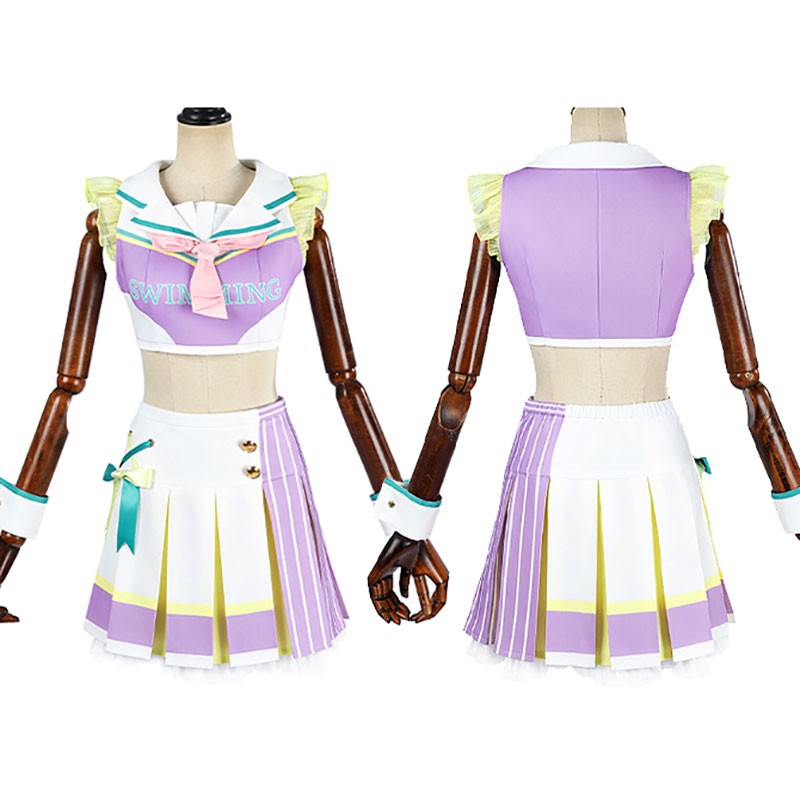 ラブライブ 東條希 コスプレ衣装 かわいい コスチューム 応援部 軽装