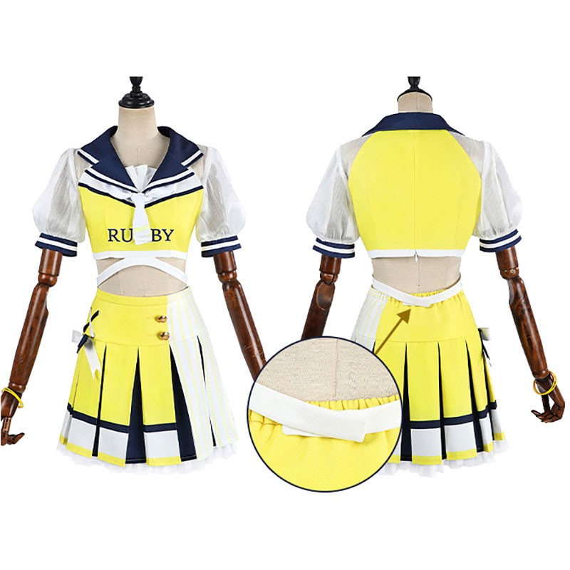 ラブライブ 星空凛 コスプレ衣装 かわいい コスチューム 応援部 軽装