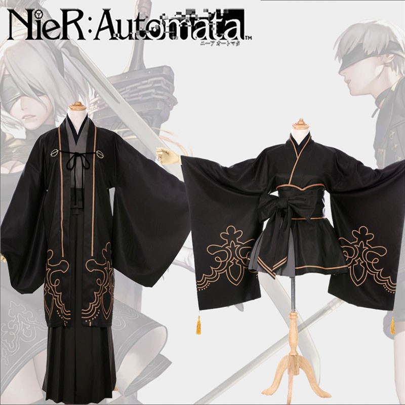 　ニーア オートマタ　NieR:Automata　9ｓ　2ｂ　コスプレ衣装　和服　浴衣　全セット