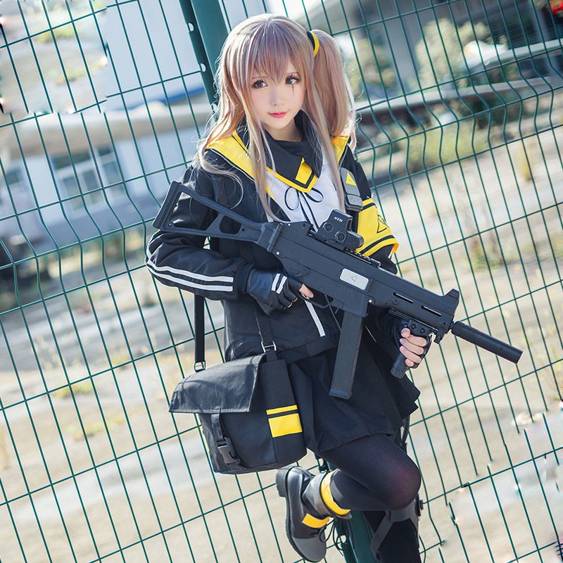 ドールズフロントライン　サブマシンガン　ump45　コスプレ衣装　クール