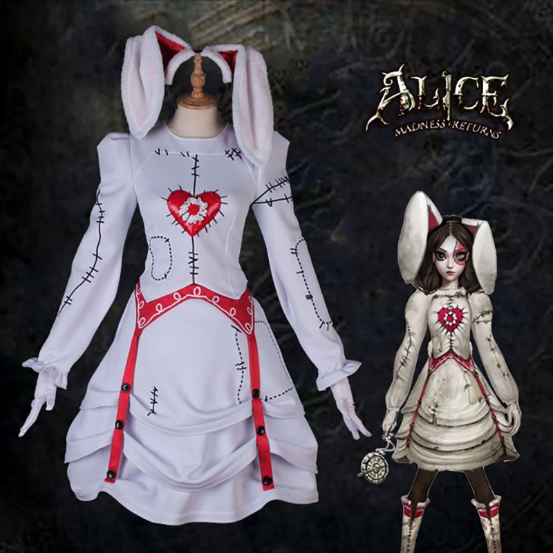 Alice:Asylum エリス　コスチューム　着ぐるみ　ウサギセット　ワンピース　ウサギ　