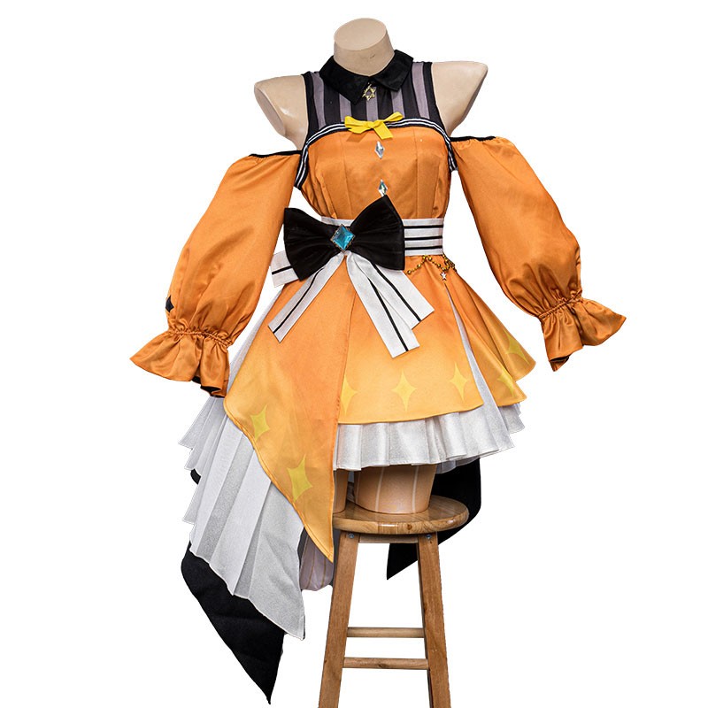 推しの子　MEMちょ　コスプレ衣装　ステージ服　出演　オレンジ　コスチューム