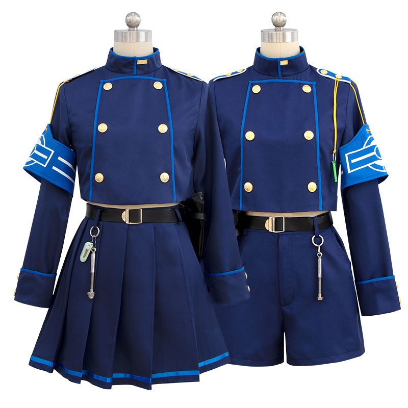 ブルーアーカイブ　橘ノゾミ　橘ヒカリ　コスプレ衣装　ハイランダー鉄道学園　コスチューム　CCC　制服風　カワイイ風