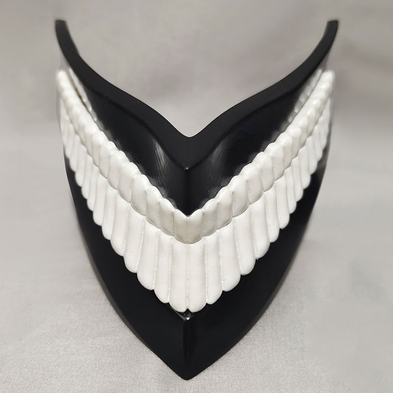 ダンダダン 高倉健 たかくらけん オカルン コスプレ仮面 撮影 オーダーメイド 黒い かっこいい