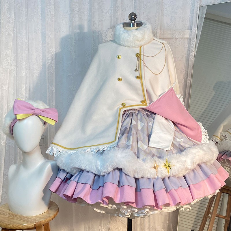 アイカツ！星宮いちご コスプレ衣装 かわいい スカート コスチューム 二次元