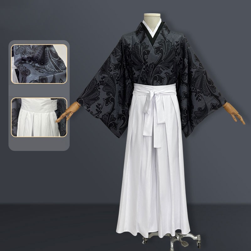 鬼滅の刃 鬼舞辻無惨 きぶつじむざん 和服 着物 コスプレ衣装 コスチューム 普段着