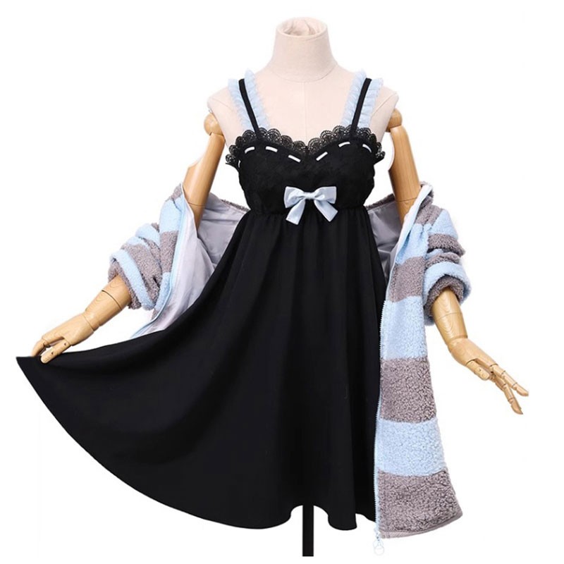 Re:ゼロから始める異世界生活 レム REM コスプレ衣装 かわいい セクシー ワンピース 部屋着