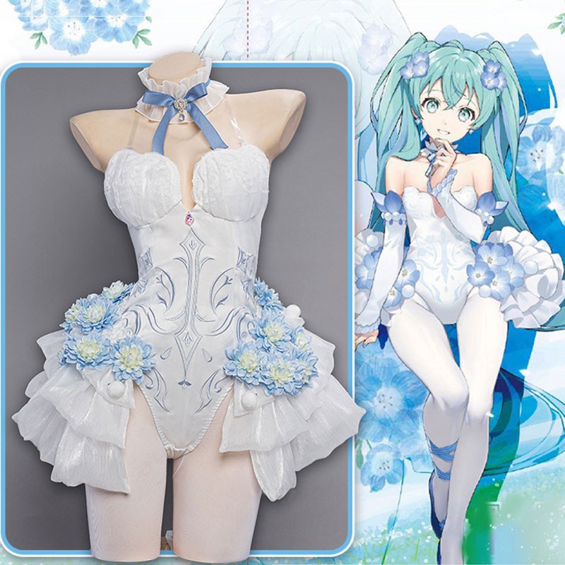 予約商品　初音ミク　バレエ　ドレス　体操服　花の精霊　可愛い　コスチューム