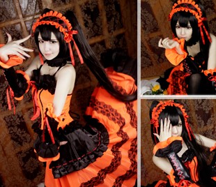 デートアライブ（DATE A LIVE） 時崎狂三（ときさき くるみ）コスプレ衣装