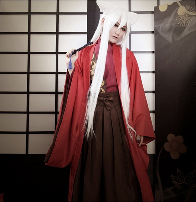 神様はじめました　巴衛風 和服　着物　コスプレ衣装