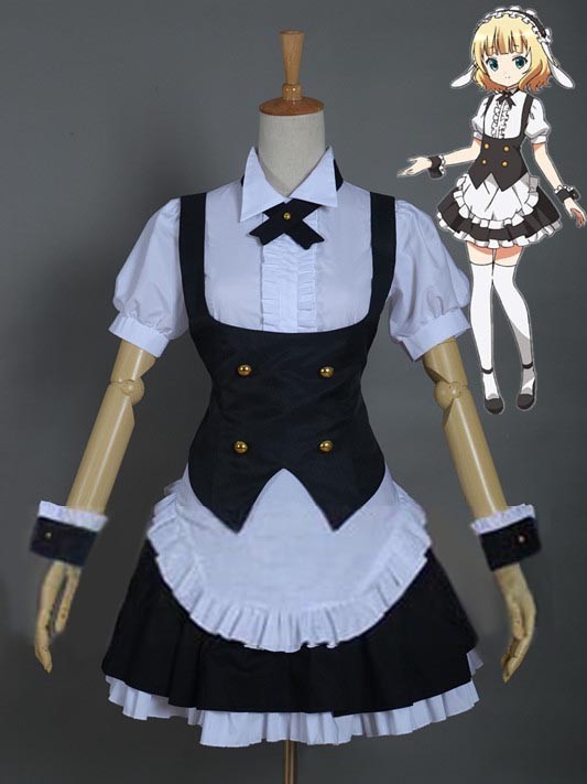 ご注文はうさぎですか?  桐間紗路 きりましゃろ シャロ　ごちうさ風　制服　メイド服　コスプレ衣装 コスチューム