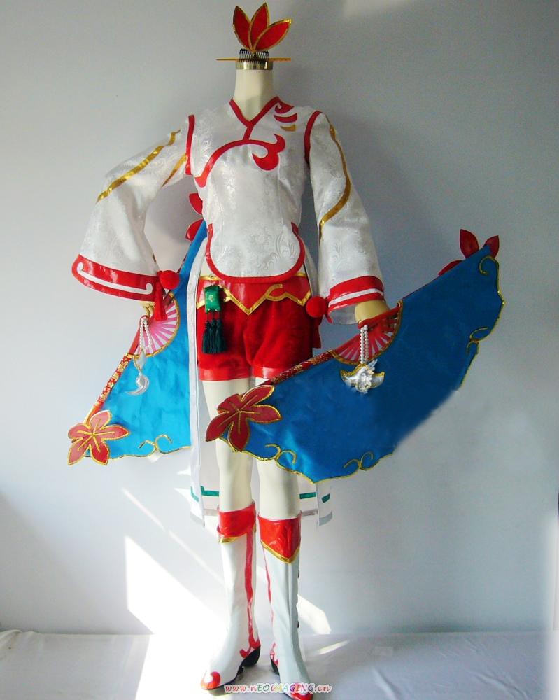 真?三國無双7 小喬 風 コスプレ衣装