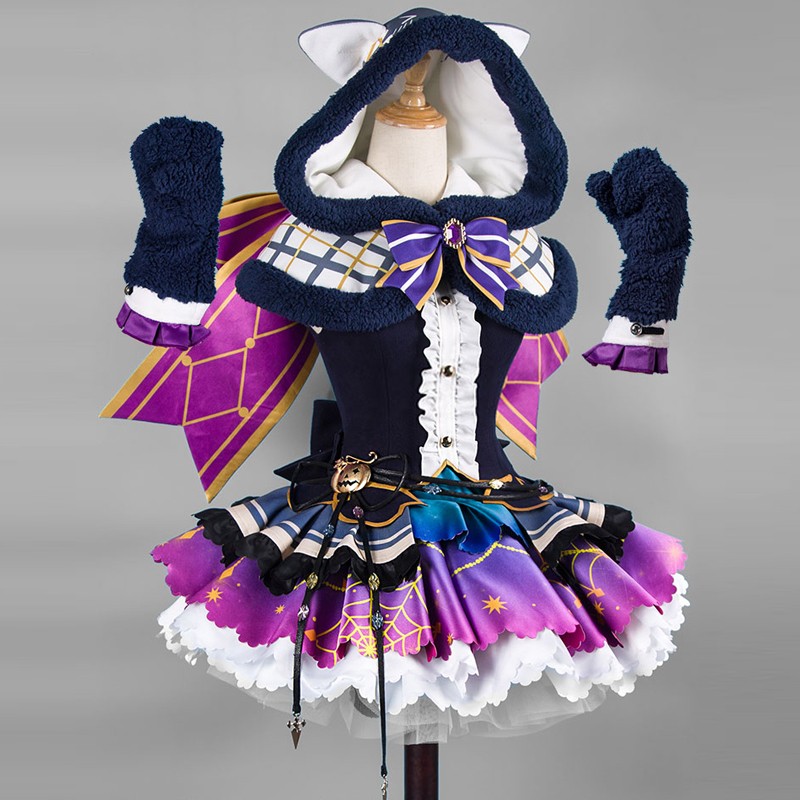 LoveLive!ラブライブ!Aqours　ハロウィン覚醒編　黒澤ルビィ　くろざわ　ルビイ　ハロウィンコスプレ衣装 渡辺曜 国木田花丸 津島善子 小原鞠莉