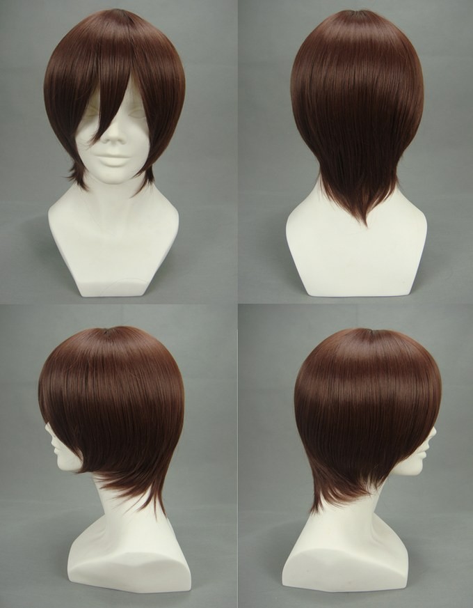 Axis powers ヘタリア　ローデリヒ?エーデルシュタイン　ショート ストレート コスプレウィッグ