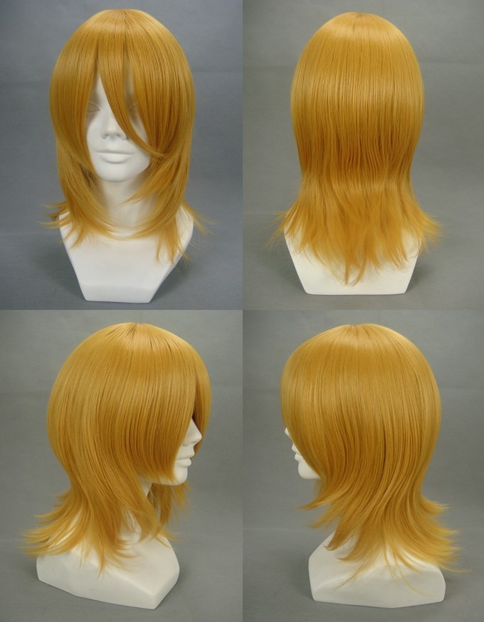 咎狗の血　グンジGUNJI　セミロングウィッグ コスプレウイッグ