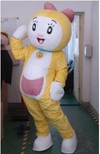 ドラえもん /ドラエモン アニメキャラクタ 仮装 衣装　　
