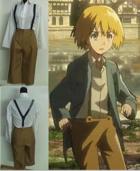 進撃の巨人 アルミン 幼年衣装 コスプレコスチューム アルミン 幼少