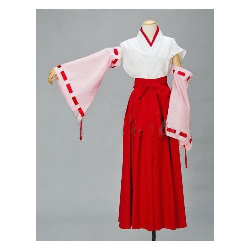 Cosplayひぐらしのなく頃に 羽入巫女風コスプレ衣装