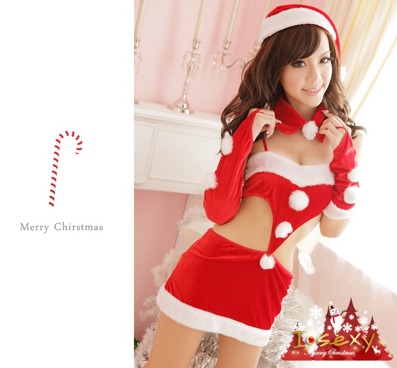 サンタ新作　ミニサンタクロースコスチューム　クリスマス