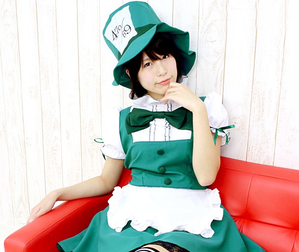 Alice'sシルクハットメイド衣装   制服　コスチューム　コスプレ衣装