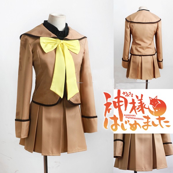 コスプレ衣装 神様はじめました 桃園奈々生 制服　コスプレ