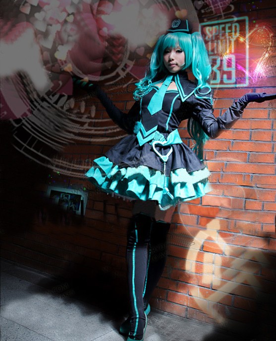 VOCALOID 初音ミク 恋愛フィロソフィア コスプレ衣装