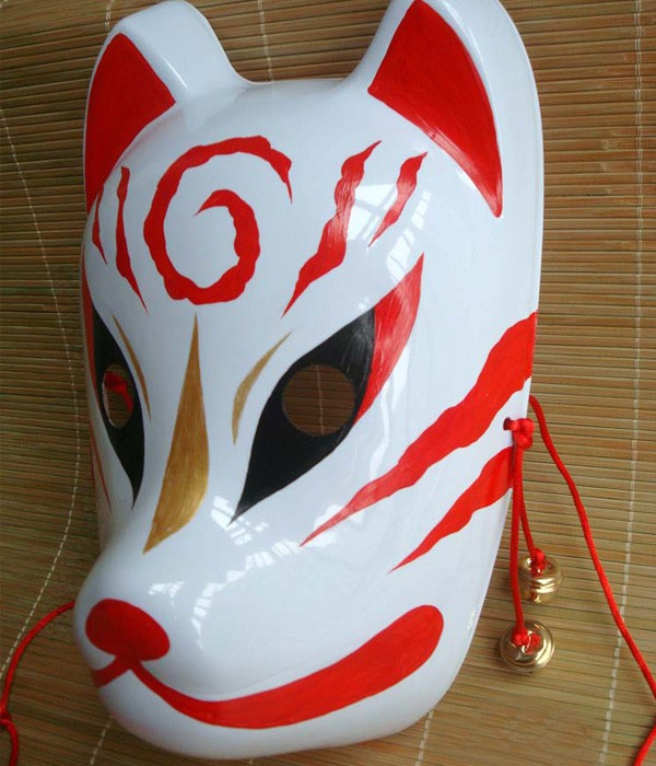 狐のお面 仮面 マスク ハロウィン 狐