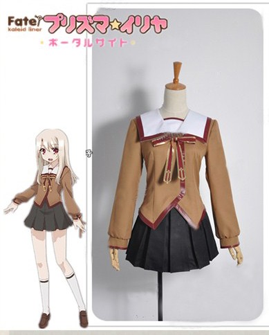 Fate/kaleid liner プリズマ☆イリヤ 穂群原学園制服 コスプレ衣装