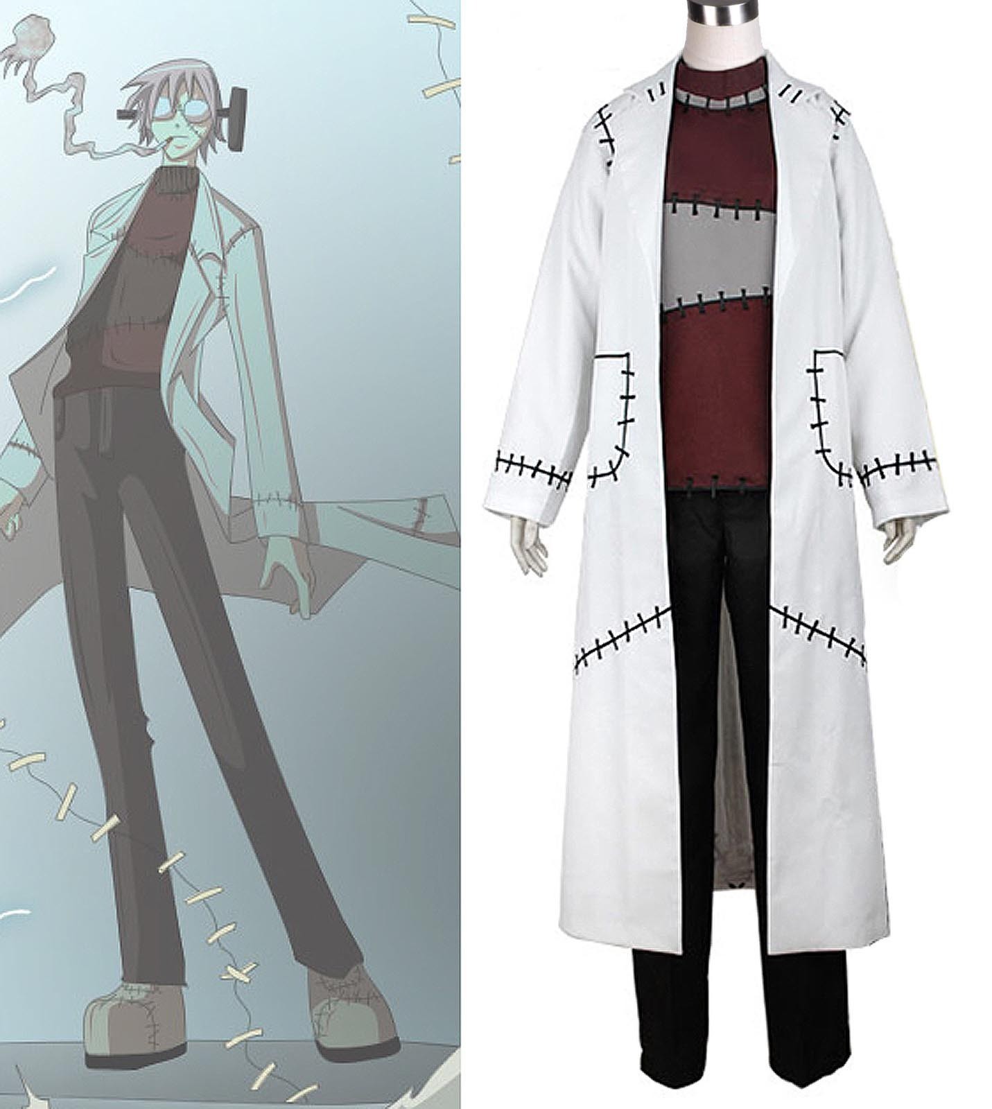 ソウルイーターSOUL EATER フランケン?シュタイン博士 コスプレ衣装