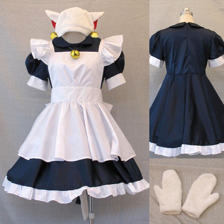 デ?ジ?キャラット-ショコラ でじこ コスプレ衣装 デジキャラット