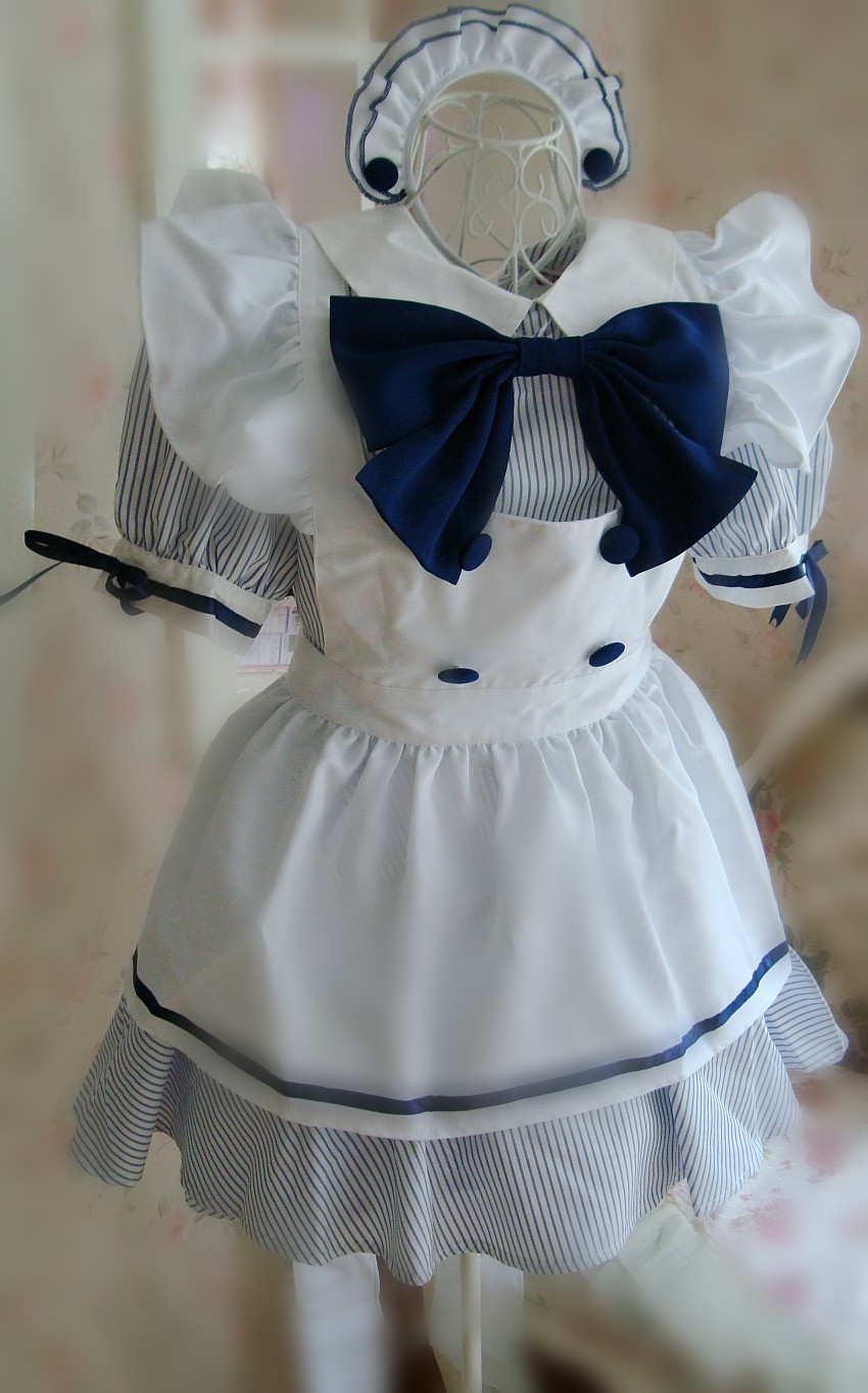 コスプレ メイド服 舞台演出衣装 萌えメイドcos衣装