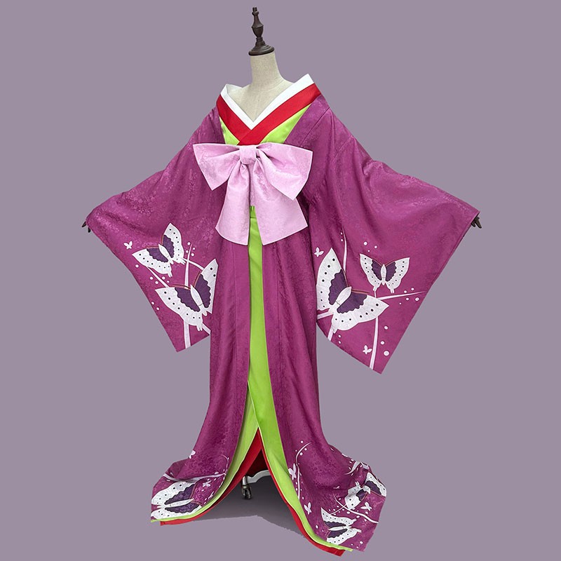 黒執事ランマオ 藍猫 らんまお 花魁  浴衣 和服　着物　コスプレ衣装 イベント 仮装 撮影