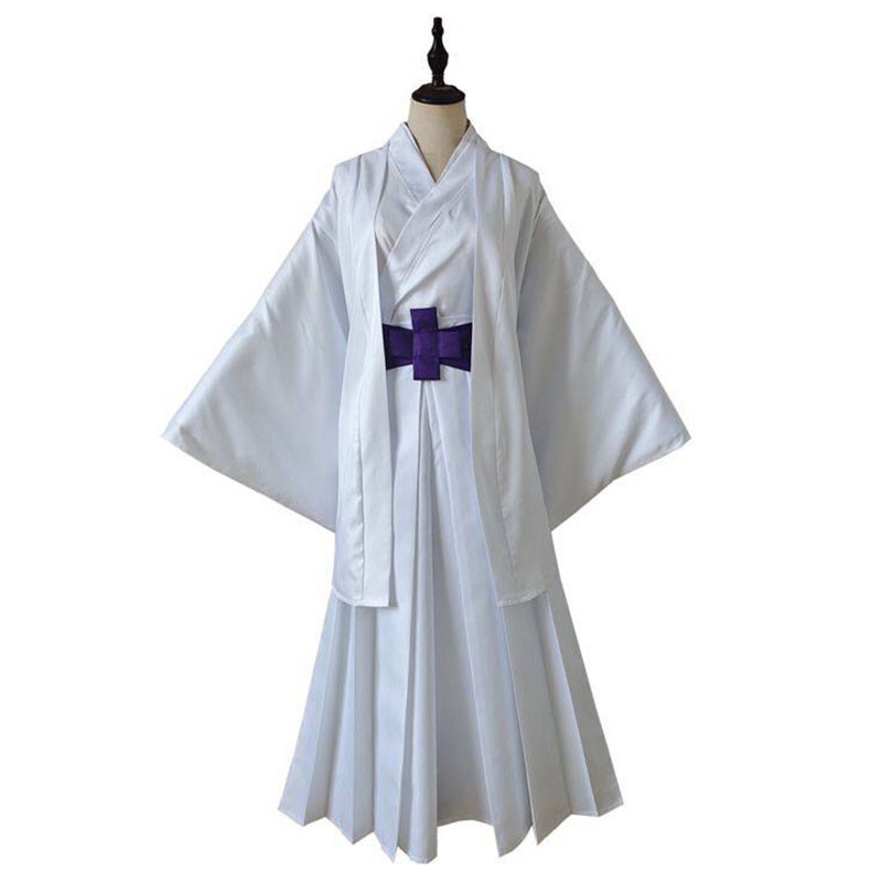 幽☆遊☆白書 妖狐蔵馬 袴姿Ver.白い和服着物 コスプレ衣装 コスチューム イベント 仮装 送料無料