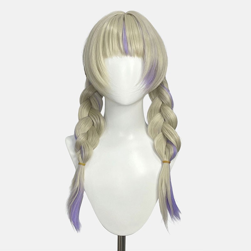 ホロライブプロダクション  hololiveDEV_IS バーチャル  VTuber ReGLOSS 轟はじめ コスプレウィッグ 耐熱かつら