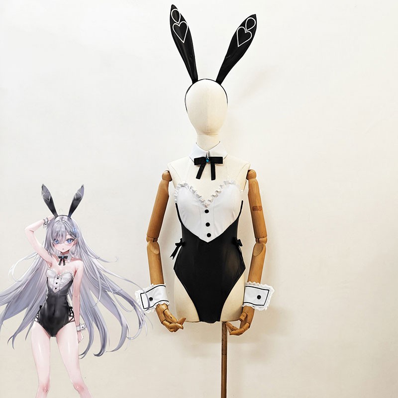 死亡遊戯で飯を食う。幽鬼 ユウキ 反町友樹 バニーガール コスプレ衣装 コスチューム フルセット