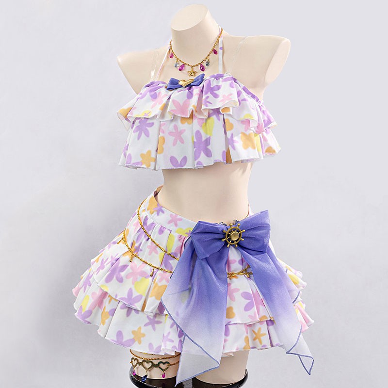 ウマ娘プリティーダービー ヴィブロス Éclat_d'été えくらでて 勝負服 水着 コスプレ衣装 コスチューム