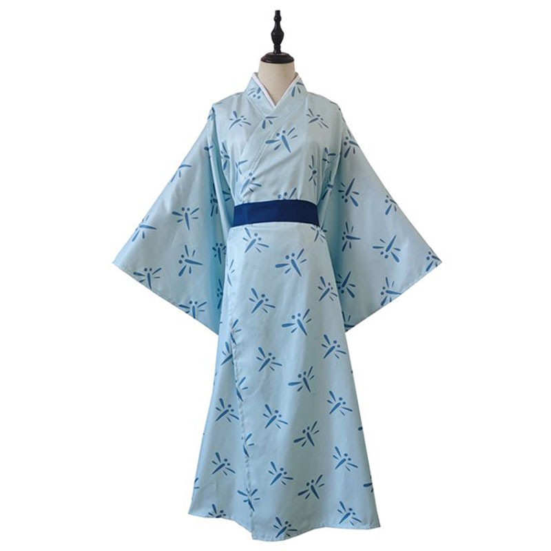 呪術廻戦 五条悟 ごじょうさとる 子供時代 トンボ 蜻蛉柄 着物 和服 コスプレ衣装 コスチューム 送料無料