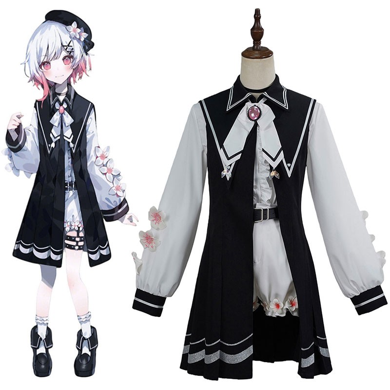魔法少女ノ魔女裁判 桜羽エマ さくらばえま コスプレ衣装 コスチューム 制服 男女兼用 送料無料