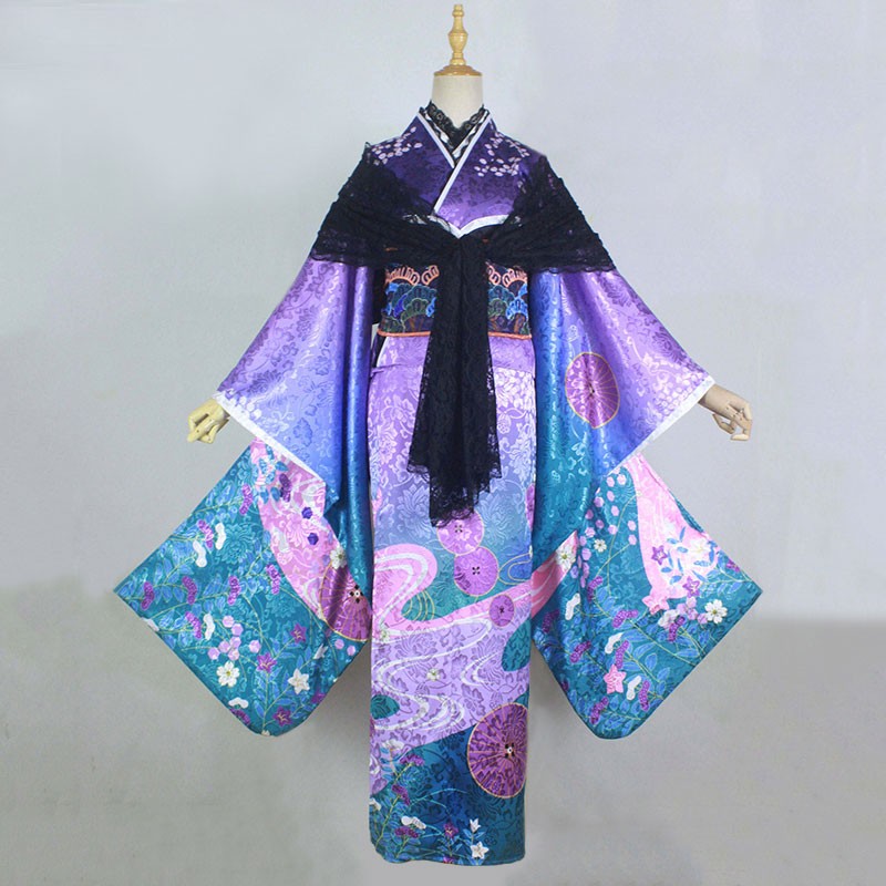 勝利の女神:NIKKE リトルマーメイド りとるまーめいど  着物 和服 コスプレ衣装 仮装 NIKKE in 京都 コラボ