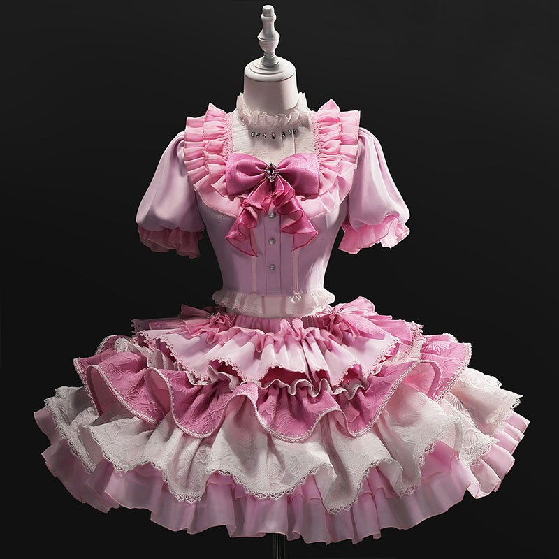 魔法少女まどか☆マギカ Magia Day 2025 鹿目まどか かなめまどか コスプレ衣装 変装 仮装 トップス スカート