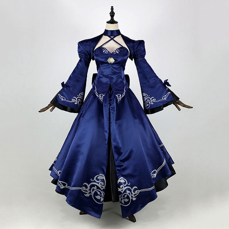 Fate/stay night アルトリア・ペンドラゴン〔オルタ〕 セイバーオルタ 黒セイバー コスプレ衣装 ドレス