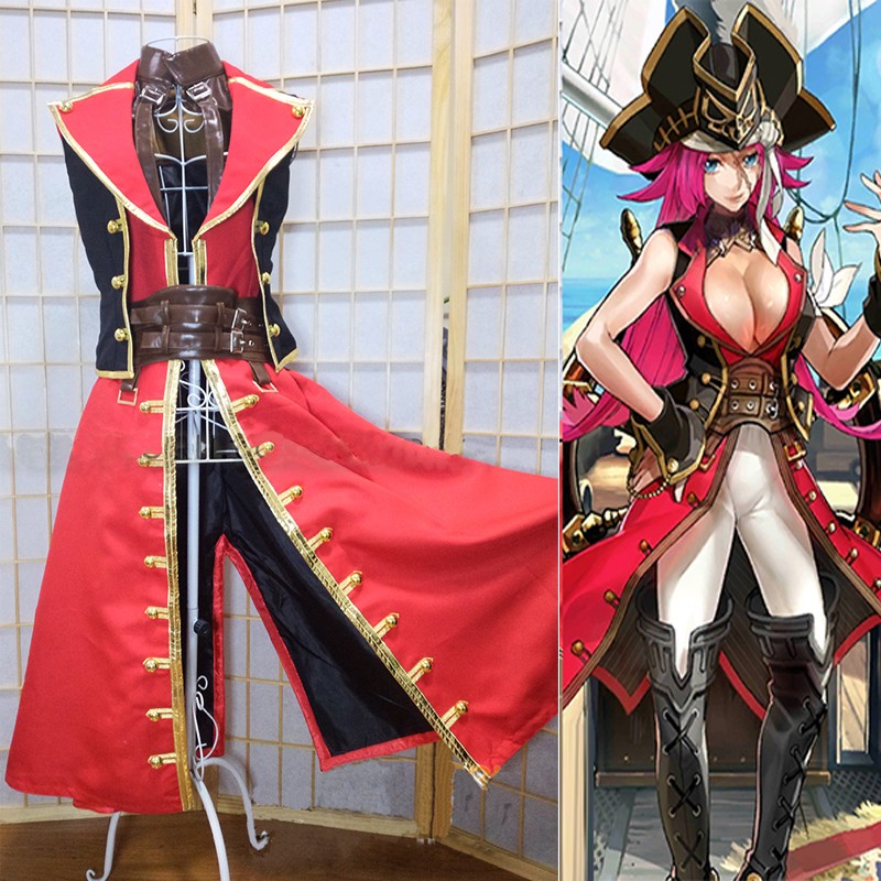 Fate/Grand Order フェイト/グランドオーダ　フランシス?ドレイク 　船長　コスプレ衣装　オーダーメイド可能